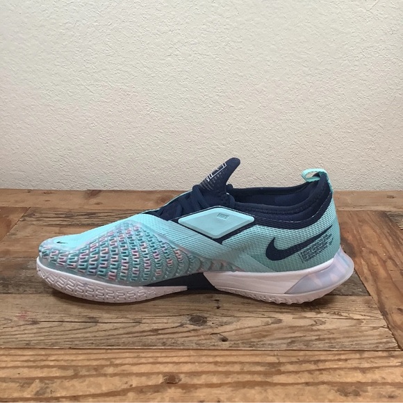 Nike Court React Vapor NXT Tennis Shoes Womens 10 Glacier Ice Navy CV0742-402 - Picture 4 of 7